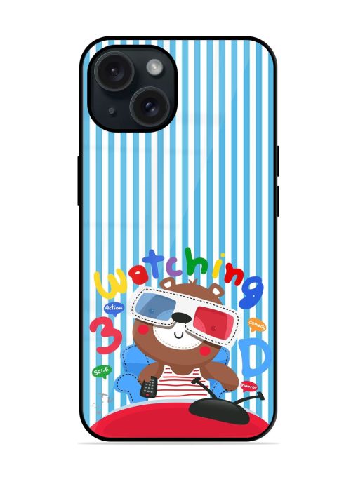 Cartoon Cute Happy Glossy Metal TPU Case