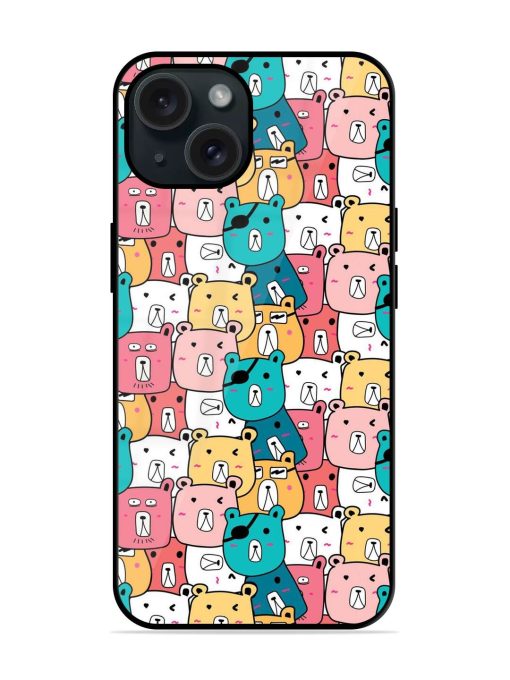 Hand Drawn Cute Glossy Metal TPU Case