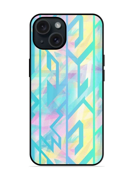 Holography Color Grunge Glossy Metal TPU Case