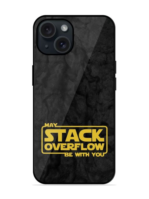 May Stack Overflow Glossy Metal TPU Case