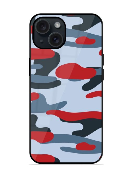 Military Camouflage Seamless Glossy Metal TPU Case