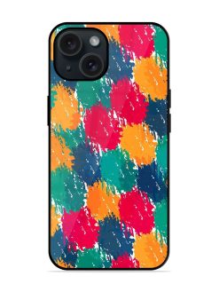 Painting Style Seamless Glossy Metal TPU Case