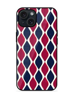 Retro Mosaic Seamless Glossy Metal TPU Case