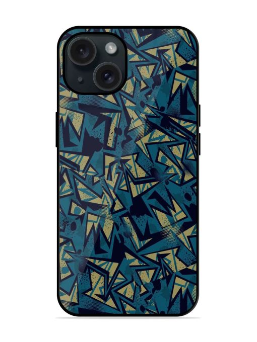 Seamless Abstract Urban Glossy Metal TPU Case