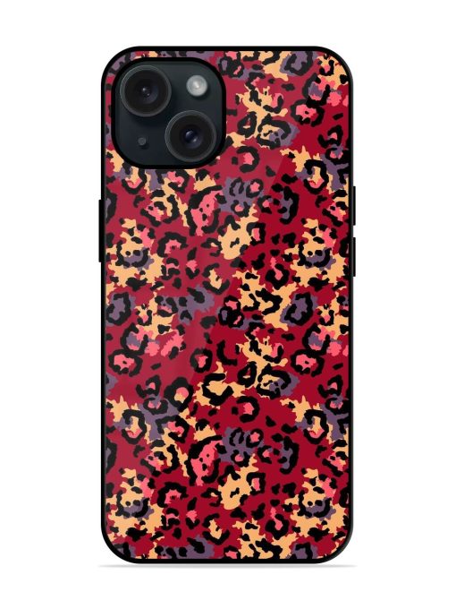 Seamless Jaguar Fur Glossy Metal TPU Case