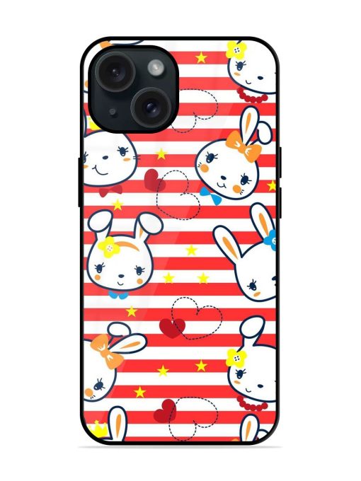 Seamless Pattern Cartoon Glossy Metal TPU Case