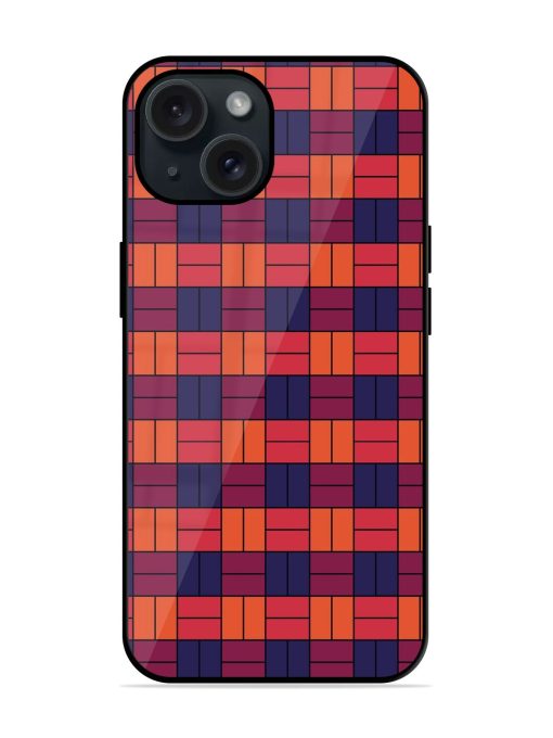 Seamless Pattern Parquet Glossy Metal TPU Case Edge Zapvi