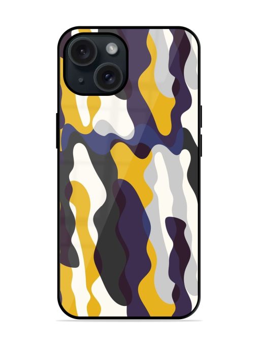 Seamless Vector Pattern Glossy Metal TPU Case