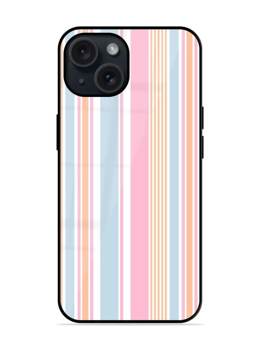 Stripe Seamless Pattern Glossy Metal TPU Case