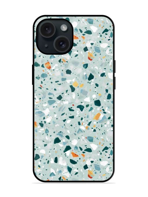 Terrazzo Flooring Vector Glossy Metal TPU Case