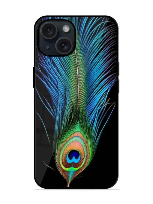 Peacock Feather Glossy Metal TPU Case