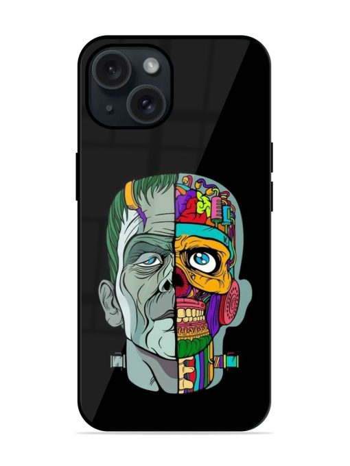 Men Vs Skull Glossy Metal TPU Case