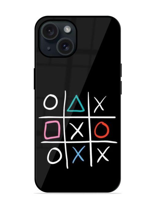 Super Neon Tic-Tac-Toe Glossy Metal TPU Case