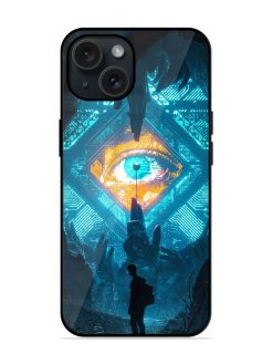 Arcane Eye Glossy Metal TPU Case