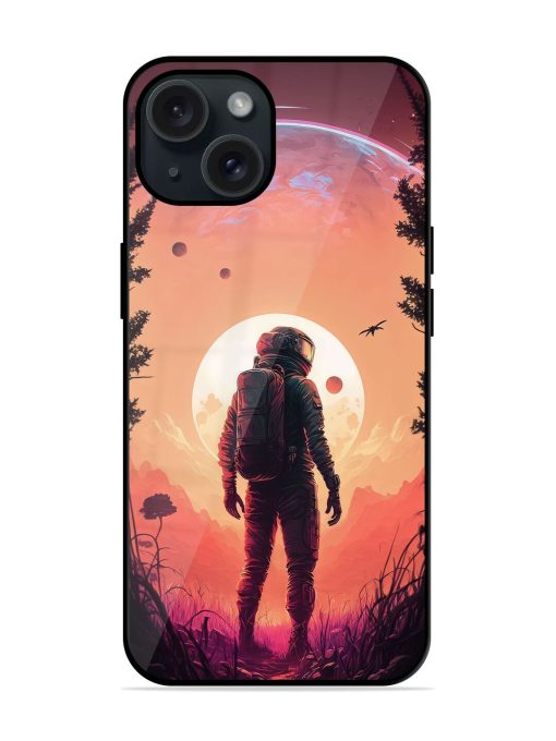 Red Sky At Morning Glossy Metal TPU Case