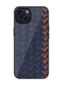 Winter Sprigs Glossy Metal TPU Case