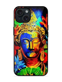 Spiritual Buddha Glossy Metal TPU Case