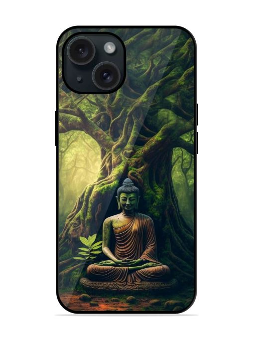 Ancient Buddha Glossy Metal TPU Case Edge Zapvi