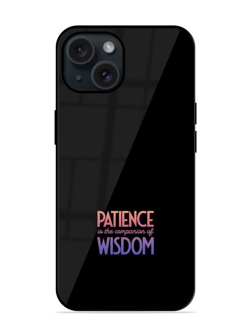 Patience Is The Glossy Metal TPU Case