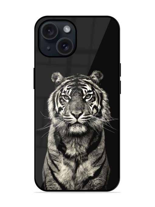 Tiger Art Glossy Metal TPU Case