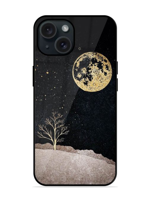 Moon Pic Tonight Glossy Metal TPU Case