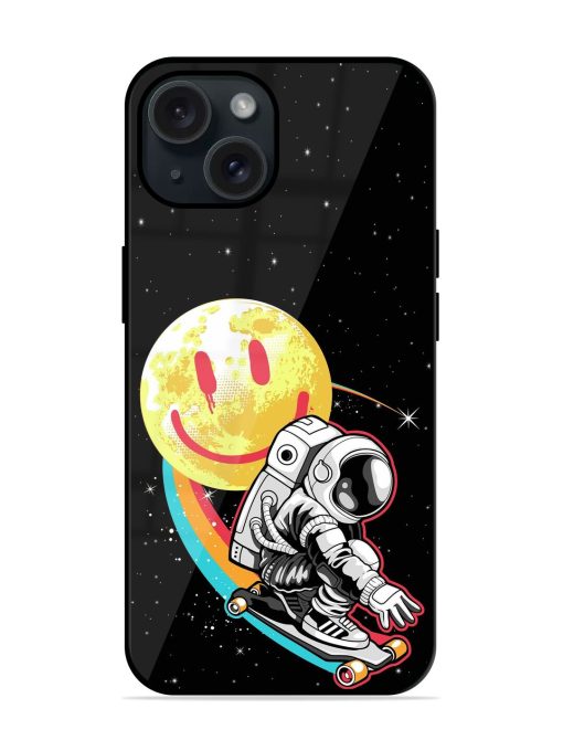 Astronaut Art Glossy Metal TPU Case