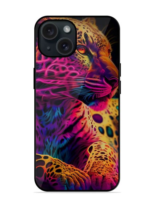 Leopard Art Glossy Metal TPU Case