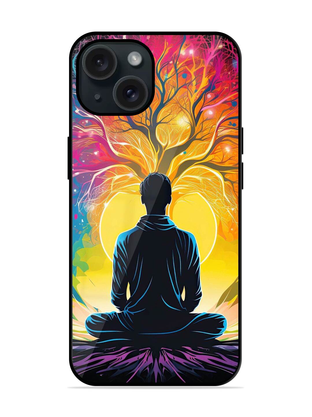 Mind Colourful Glossy Metal TPU Case 1 Mind Colourful Glossy Metal TPU Case