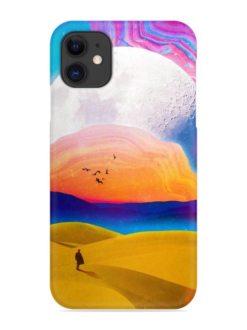 Sandy Desert Snap Case for Apple Iphone 11