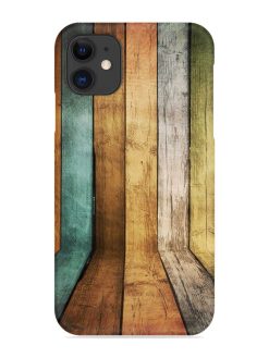 Wooden Realistic Art Snap Case for Apple Iphone 11