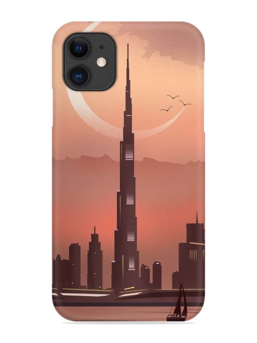 Landmark Burj Khalifa Snap Case for Apple Iphone 11 Edge Zapvi