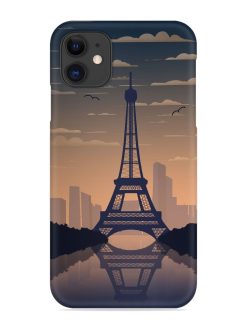France Paris Eiffel Tower Gradient Snap Case for Apple Iphone 11