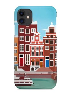 Scenery Architecture Amsterdam Landscape Snap Case for Apple Iphone 11