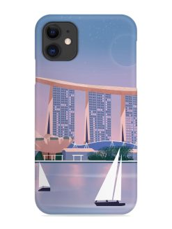 Singapore Scenery Architecture Snap Case for Apple Iphone 11
