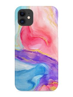 Watercolor Gradient Snap Case for Apple Iphone 11