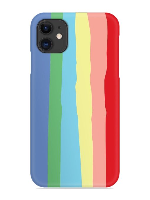 Rainbow Premium Shade Snap Case for Apple Iphone 11 Edge Zapvi