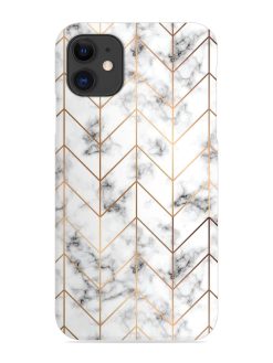 Vector Marble Texture Snap Case for Apple Iphone 11