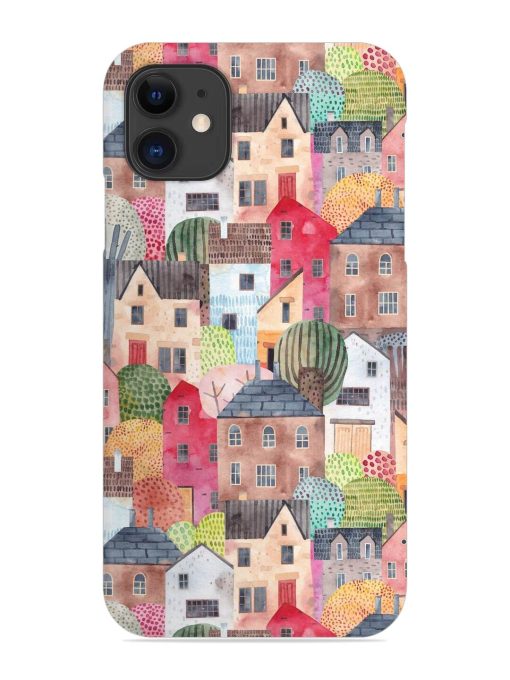 Abstract Seamless Pattern Snap Case for Apple Iphone 11 Edge Zapvi