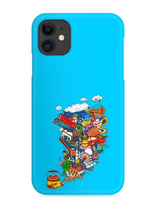 Vector Design Indian Snap Case for Apple Iphone 11 Edge Zapvi