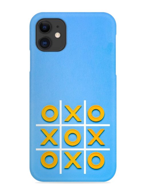 Yellow Plastic Crosses Snap Case for Apple Iphone 11 Edge Zapvi