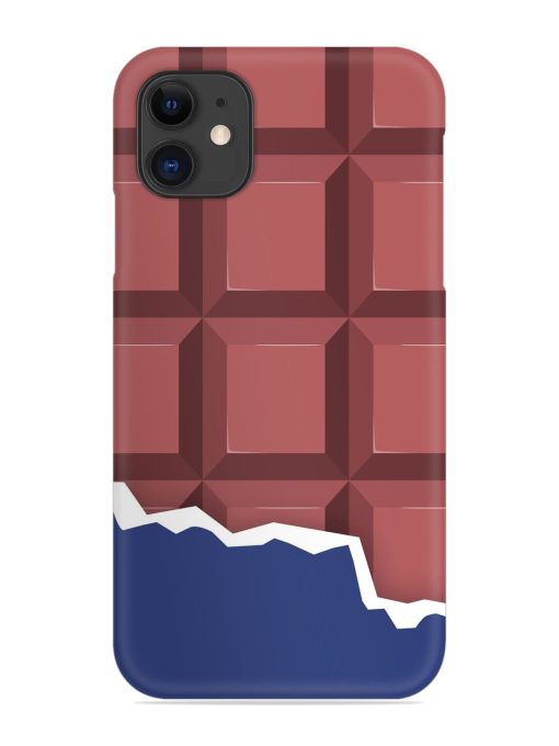 Chocolate Vector Art Snap Case for Apple Iphone 11