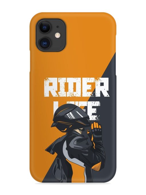 Rider Life Snap Case for Apple Iphone 11 Edge Zapvi