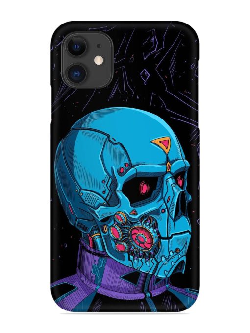 Skull Robo Vector Snap Case for Apple Iphone 11