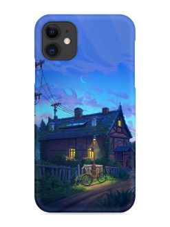 Beautiful Village House Snap Case for Apple Iphone 11