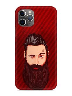 Beardo Man Snap Case for Apple Iphone 11 Pro