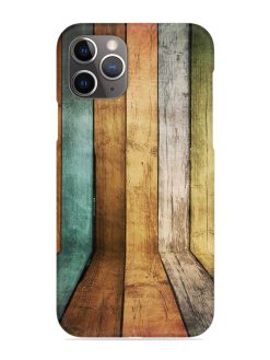 Wooden Realistic Art Snap Case for Apple Iphone 11 Pro