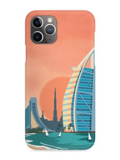Dubai Architectural Scenery Snap Case for Apple Iphone 11 Pro