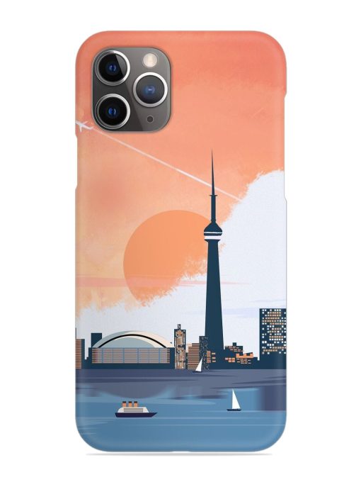 Toronto Canada Snap Case for Apple Iphone 11 Pro Edge Zapvi