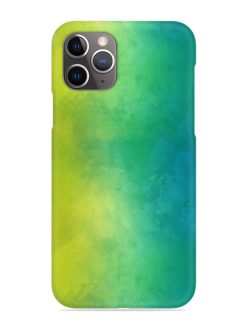 Yellow Green Gradient Snap Case for Apple Iphone 11 Pro