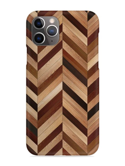 Seamless Wood Parquet Snap Case for Apple Iphone 11 Pro